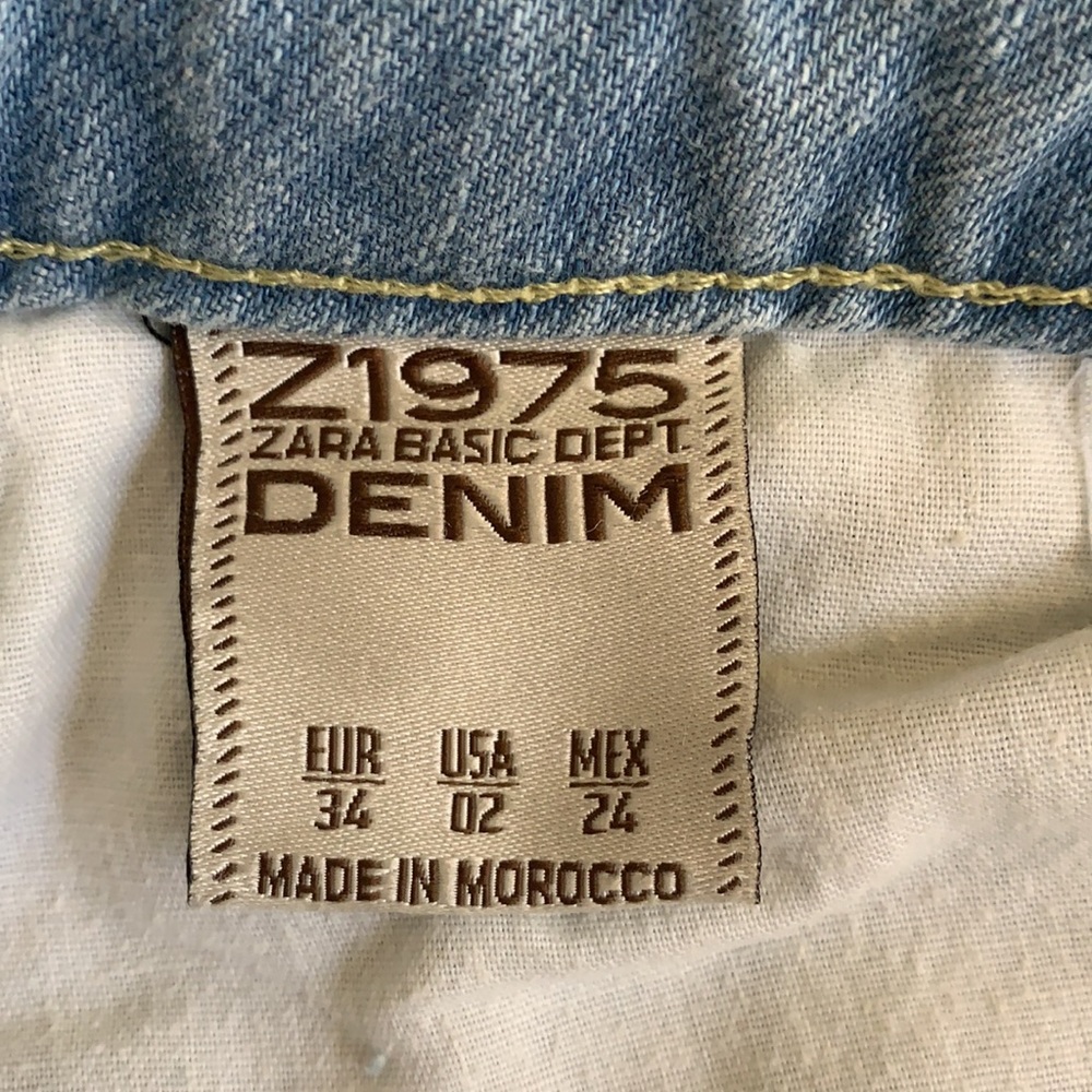 Zara Basic Denim - Picture 6 of 8